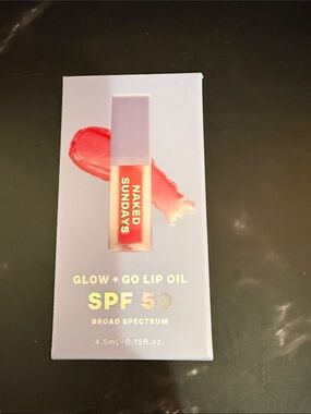Naked Sundays SPF50 Glow + Go Lip Oil - Watermelon
